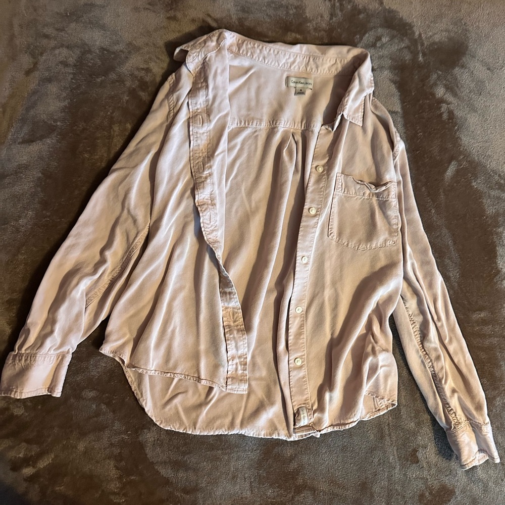 Calvin Klein Soft Pink Shirt